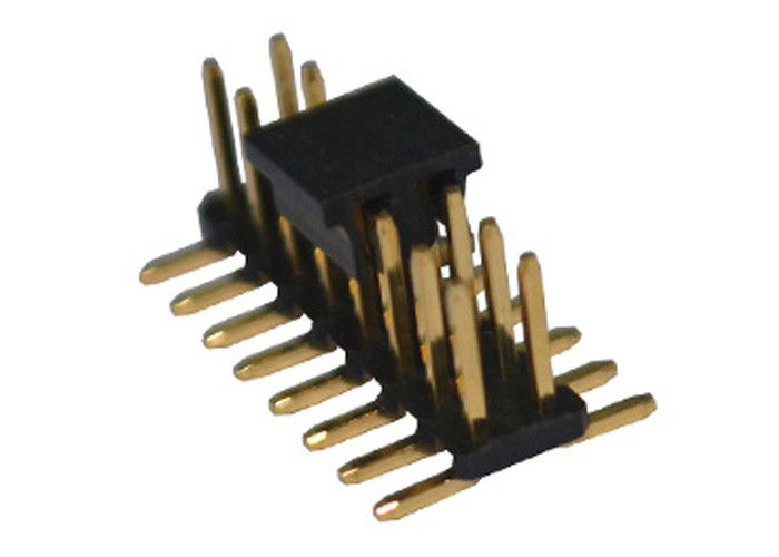 tipo de SMT de la fila del doble del conector del jefe del Pin 2x15 30 conector de la echada de 0,8 milímetros