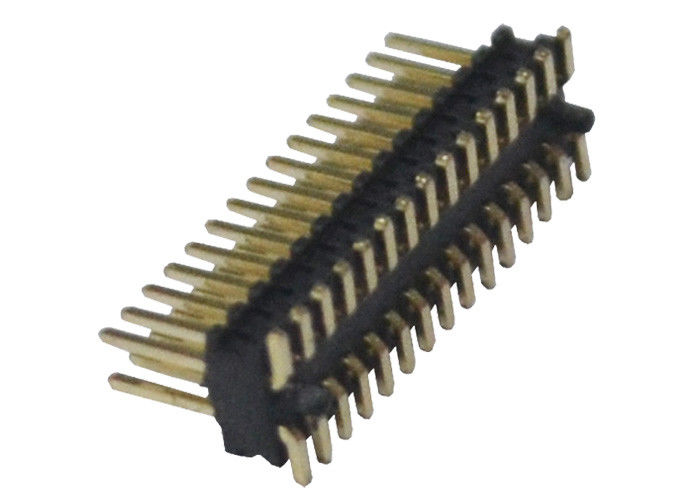 tipo de SMT de la fila del doble del conector del jefe del Pin 2x15 30 conector de la echada de 0,8 milímetros