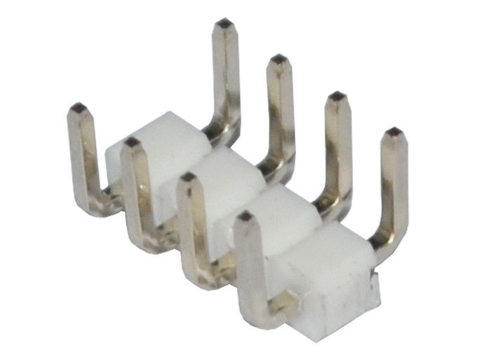 Tipo 4 fila de U de la echada 2.54m m del conector del jefe del Pin sola 90 grados