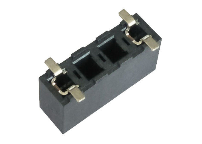 Tipo conector femenino 3.96m m de SMT del jefe del Pin a través del plástico del agujero