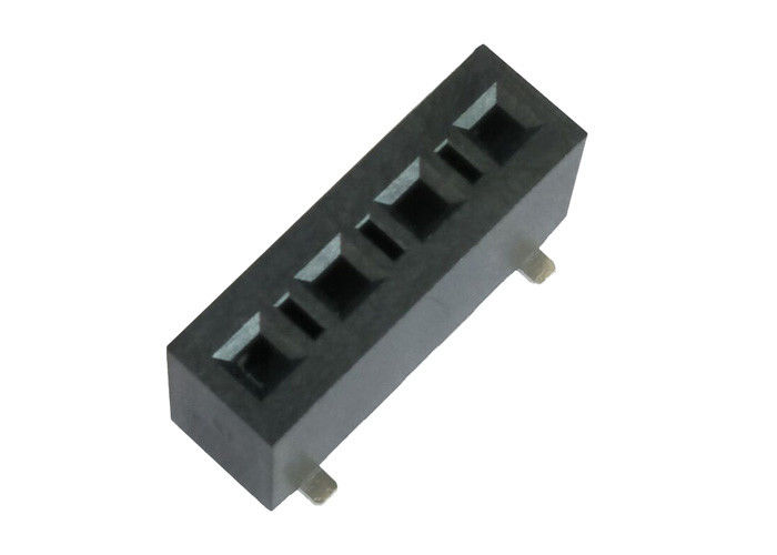 Tipo conector femenino 3.96m m de SMT del jefe del Pin a través del plástico del agujero
