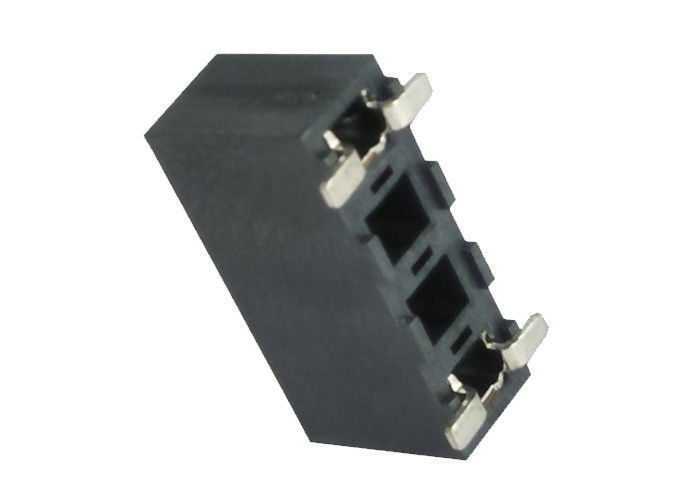 Tipo conector femenino 3.96m m de SMT del jefe del Pin a través del plástico del agujero