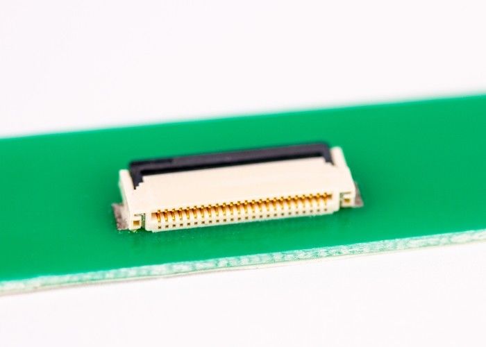 Conector de la electrónica FFC FPC, conector de cable de Fpc con los conductores sólidos planos