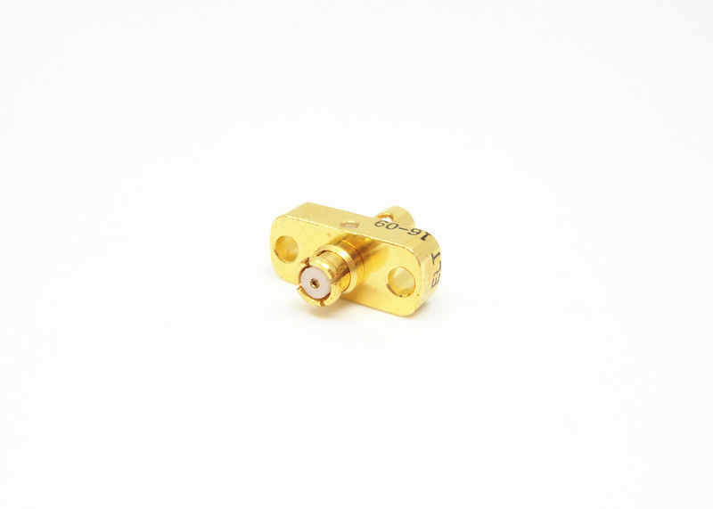 Los agujeros femeninos del conector 2 de SMP RF ensanchan impedancia del soporte 50Ω para el cable de MF108A