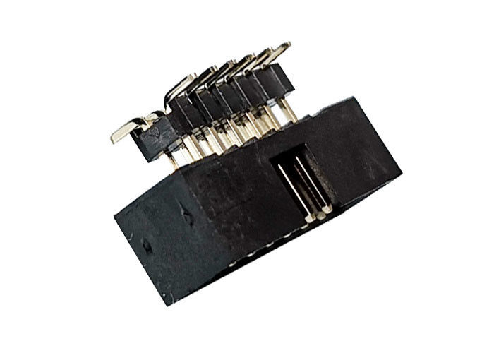 Tipo alambre de SMT del conector del jefe de la caja plástica para subir a la echada del conector 2m m