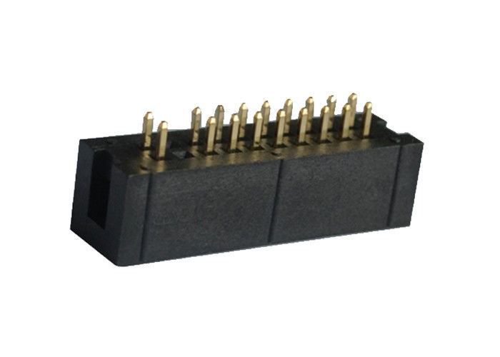 El Pin actual grande del conector 20 del jefe de la caja vacia 2 Pin derecho 2.54m m