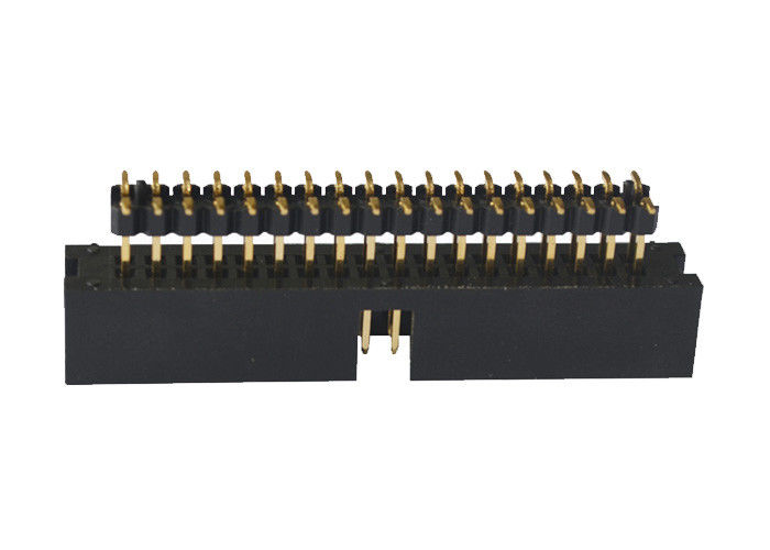 jefe de la caja plástica 3.0AMP 2,54 milímetros de tipo flash de SMT del oro del tablero del PWB