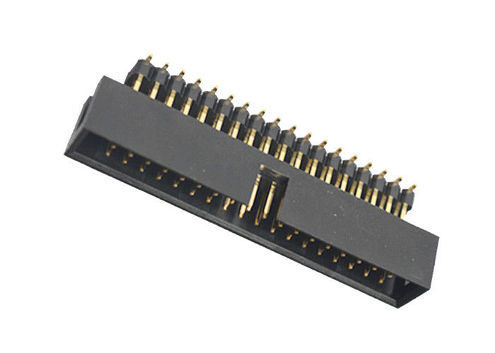 jefe de la caja plástica 3.0AMP 2,54 milímetros de tipo flash de SMT del oro del tablero del PWB
