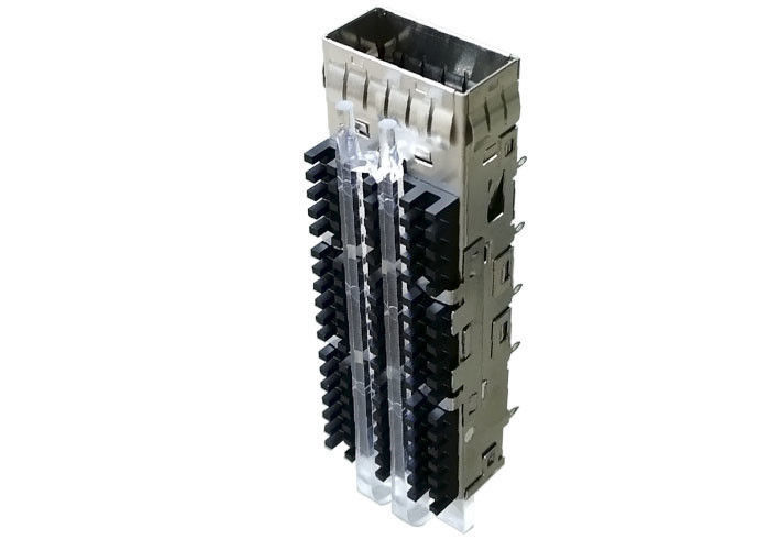 Puerto del conector de la jaula de SFP de la jaula de QSFP solo para el módulo óptico QSFP14