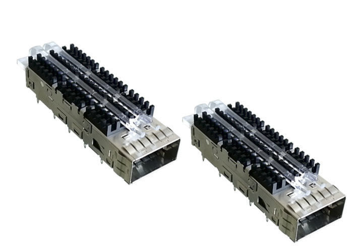 Puerto del conector de la jaula de SFP de la jaula de QSFP solo para el módulo óptico QSFP14