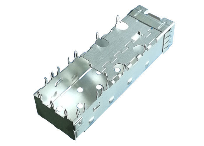 Diseño del pie del puerto 3D del conector 1 x 1 de la jaula de SFP del alto rendimiento solo 3,05 milímetros