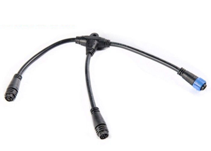 Conector impermeable 20A hembra-varón de la manera del cable 3 para el equipo de la comunicación/de poder