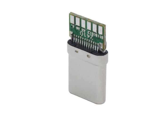 10 tipo artículo masculino del Usb 3,1 del Pin de la soldadura del conector de C para el teléfono móvil