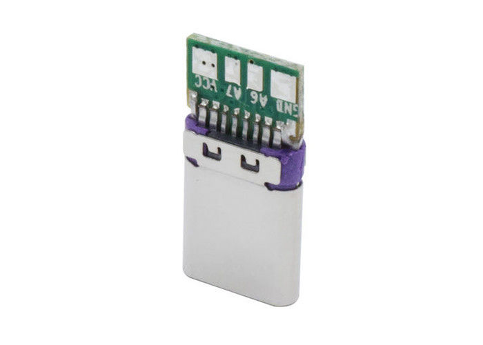 Durabilidad de 100 del vatio 3,1 Gen2 USB C veces del conector 10000-15000 para la placa de circuito