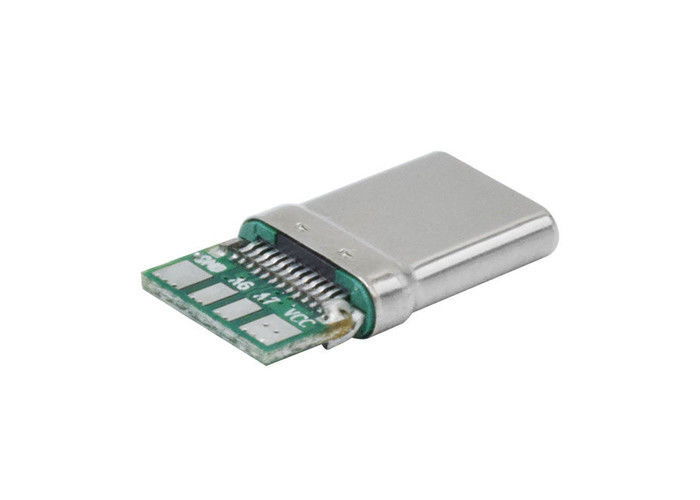 Durabilidad de 100 del vatio 3,1 Gen2 USB C veces del conector 10000-15000 para la placa de circuito