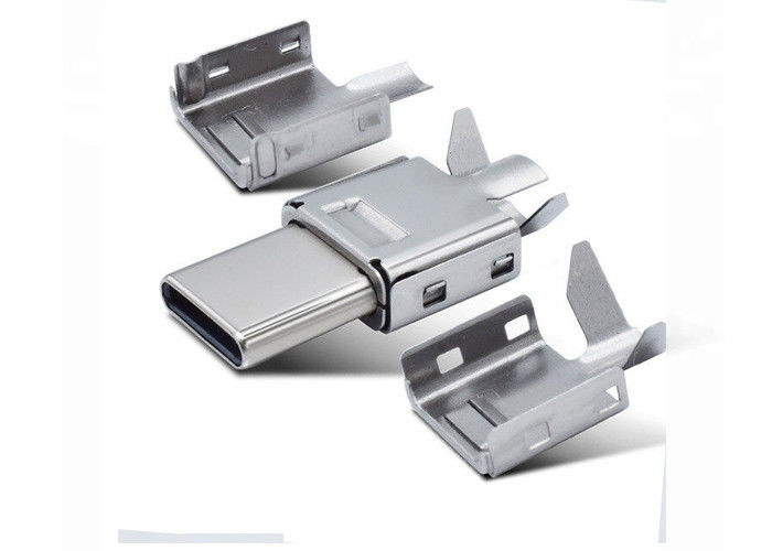 Tipo conector del Usb del varón 3,1 de C para la carga del teléfono móvil y del ordenador
