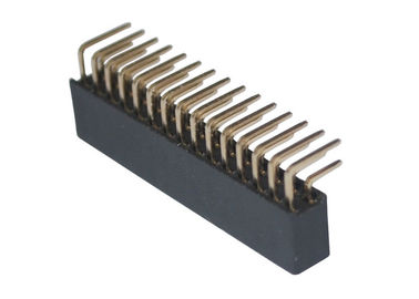 Resistencia de fuego femenina de ángulo recto del Pin del conector 30 del jefe para la electrónica