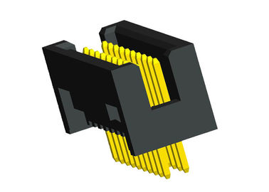 alambre recto de los conectores del PWB del conector del jefe de la caja de 1.27m m a subir